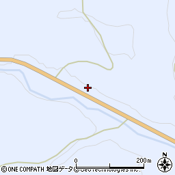 熊本県山鹿市鹿北町岩野3701-2周辺の地図