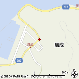 大分県臼杵市風成611周辺の地図