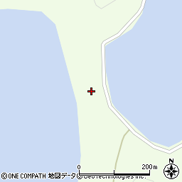 愛媛県宇和島市津島町北灘丁1294周辺の地図