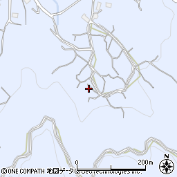 長崎県東彼杵郡波佐見町鬼木郷1128周辺の地図