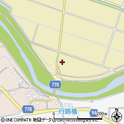 福岡県みやま市瀬高町河内1432周辺の地図