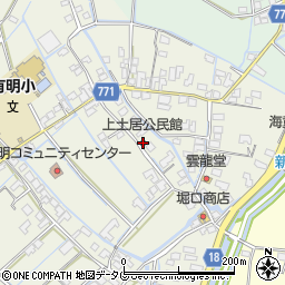 福岡県柳川市大和町皿垣開460周辺の地図