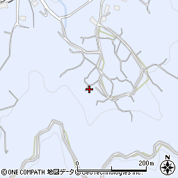 長崎県東彼杵郡波佐見町鬼木郷1213周辺の地図