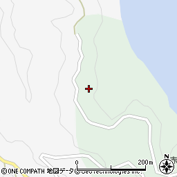 長崎県南松浦郡新上五島町立串郷1966周辺の地図