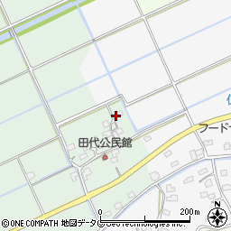 福岡県みやま市高田町岩津1166周辺の地図