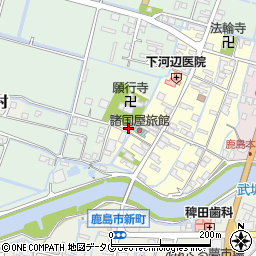 佐賀県鹿島市本町176周辺の地図