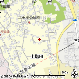 大分県臼杵市二王座269周辺の地図