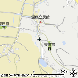 福岡県みやま市高田町舞鶴445周辺の地図