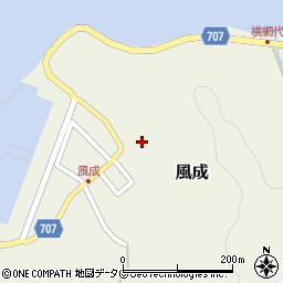 大分県臼杵市風成787周辺の地図