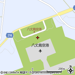 東京航空地方気象台八丈島空港出張所周辺の地図