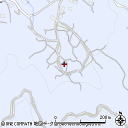 長崎県東彼杵郡波佐見町鬼木郷1207周辺の地図