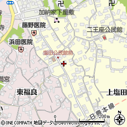 大分県臼杵市二王座71周辺の地図