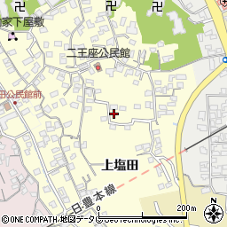 大分県臼杵市二王座272周辺の地図