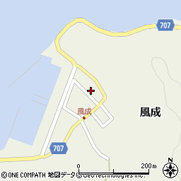 大分県臼杵市風成602-79周辺の地図