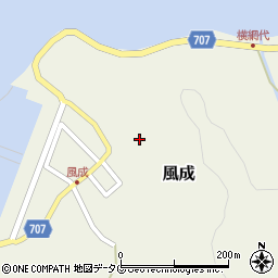 大分県臼杵市風成801周辺の地図