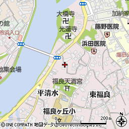大分県臼杵市平清水169周辺の地図