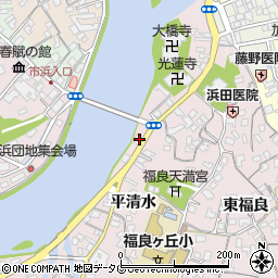 大分県臼杵市平清水3周辺の地図