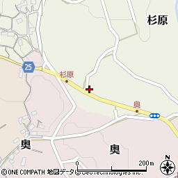 大分県大分市杉原421周辺の地図