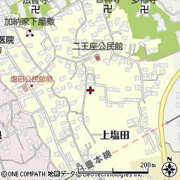 大分県臼杵市二王座299周辺の地図