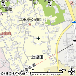 大分県臼杵市二王座270周辺の地図