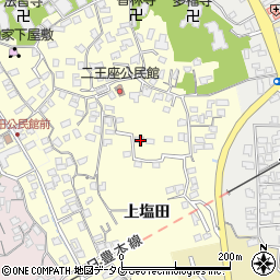 大分県臼杵市二王座271周辺の地図