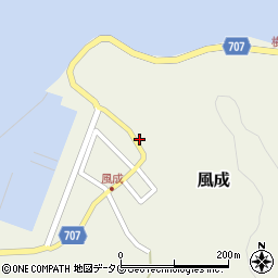 大分県臼杵市風成877周辺の地図