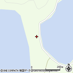 愛媛県宇和島市津島町北灘1295周辺の地図