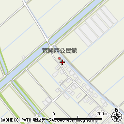 福岡県柳川市大和町皿垣開1429周辺の地図