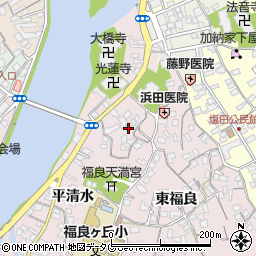 大分県臼杵市平清水444周辺の地図