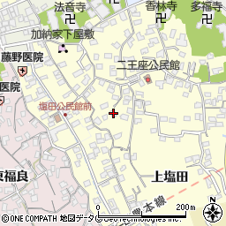 大分県臼杵市二王座289周辺の地図