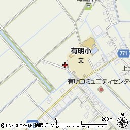 福岡県柳川市大和町皿垣開890周辺の地図