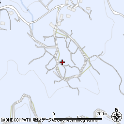 長崎県東彼杵郡波佐見町鬼木郷1205周辺の地図