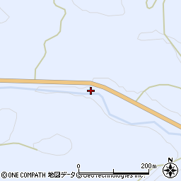 熊本県山鹿市鹿北町岩野4305周辺の地図