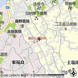 大分県臼杵市二王座64周辺の地図