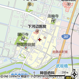 佐賀県鹿島市本町114周辺の地図