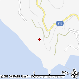 長崎県南松浦郡新上五島町津和崎郷891周辺の地図