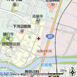佐賀県鹿島市本町周辺の地図
