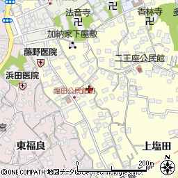 大分県臼杵市二王座608周辺の地図
