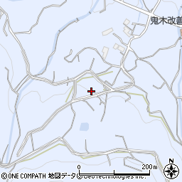 長崎県東彼杵郡波佐見町鬼木郷580周辺の地図
