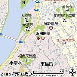 大分県臼杵市平清水448周辺の地図