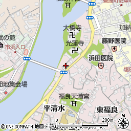 大分県臼杵市平清水61周辺の地図