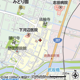 佐賀県鹿島市本町46周辺の地図