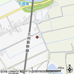 福岡県みやま市高田町田尻1720周辺の地図