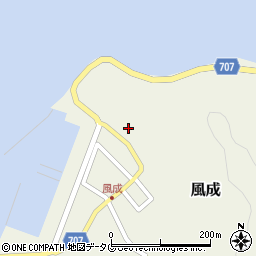 大分県臼杵市風成889-2周辺の地図
