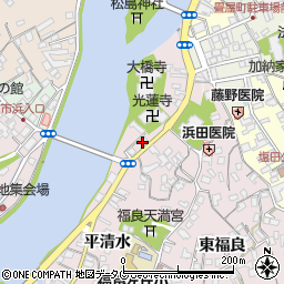 大分県臼杵市平清水73周辺の地図
