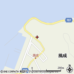 大分県臼杵市風成888-2周辺の地図