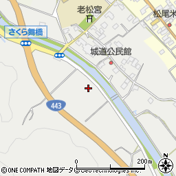 福岡県みやま市高田町舞鶴周辺の地図