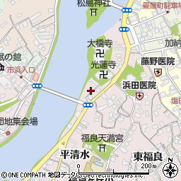 大分県臼杵市平清水94周辺の地図