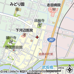 佐賀県鹿島市本町43周辺の地図