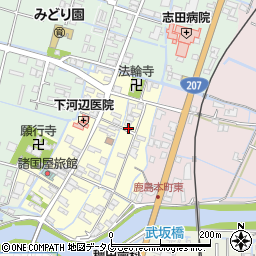 佐賀県鹿島市本町43周辺の地図